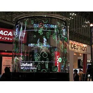 P3.91-5 Indoor Full color Transparent Fixed Led Display For Stage