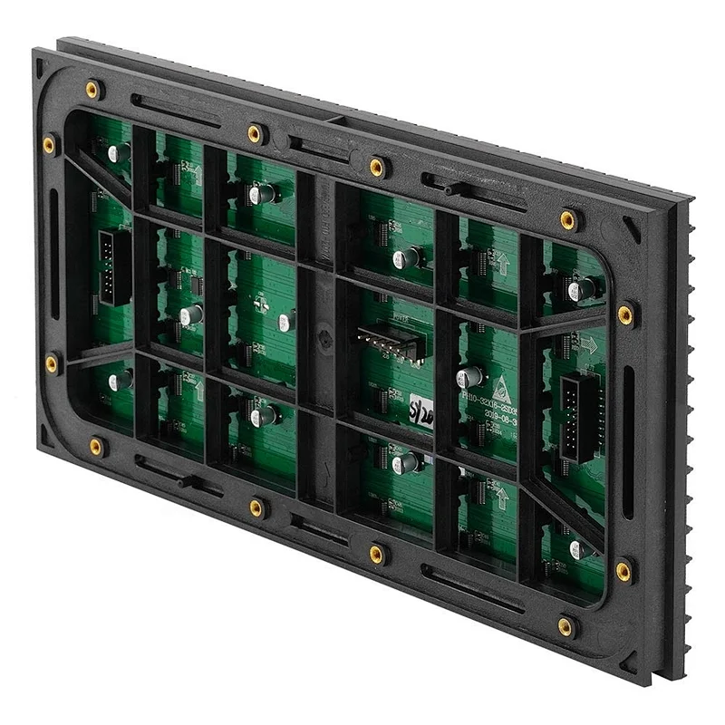 Energy saving common cathode led display modules 320mm*160mm P10 led wall panel