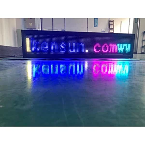 China supplier price P10/P8 SMD full color 32*16 outdoor led message display Panel waterproof  LED module