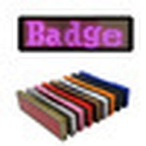 Small size led display programmable usb wireless control led name badge led display business electronic badge led display