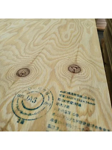 Plywood for Japan Market with JAS