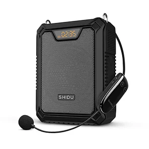SHIDU New Arrival SD-M900 25W 7.4V 2200mAh Bluetooth 5.0 Portable Wireless Voice Amplifier Work for any speaker 2020