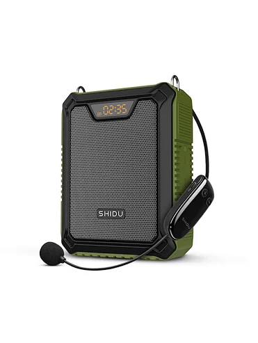 New Launch SHIDU Bluetooth 5.0 Portable Speaker 30W SD-M1000 UHF Voice Amplifier For Teacher