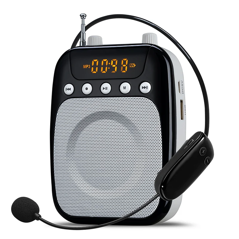 Amplificador Portatil con Microfono Inalambrico SD-S318