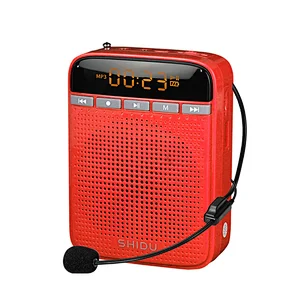 SHIDU Latest SD-M400 Multifunction Teacher Portable Voice Amplifier with Microphone