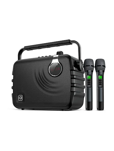 SHIDU 70W Portable Karaoke System Machine ECHO Treble Bass Control Bluetooth PA Karaoke Speaker with Wireless microphone