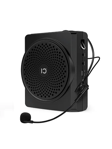 Shidu S617 Portable 16W Loud Sound PA Speaker Wired Microphone Bluetooth Rechargeable Teaching Training Meeting Voice Amplifier