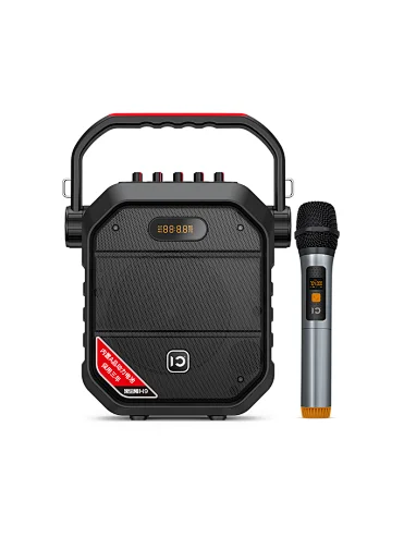SHIDU 40 Watts 5.25 Inch Powerful Party Speaker H7 Mini Size Light Weight Portable Outdoor Bluetooth Karaoke Speaker