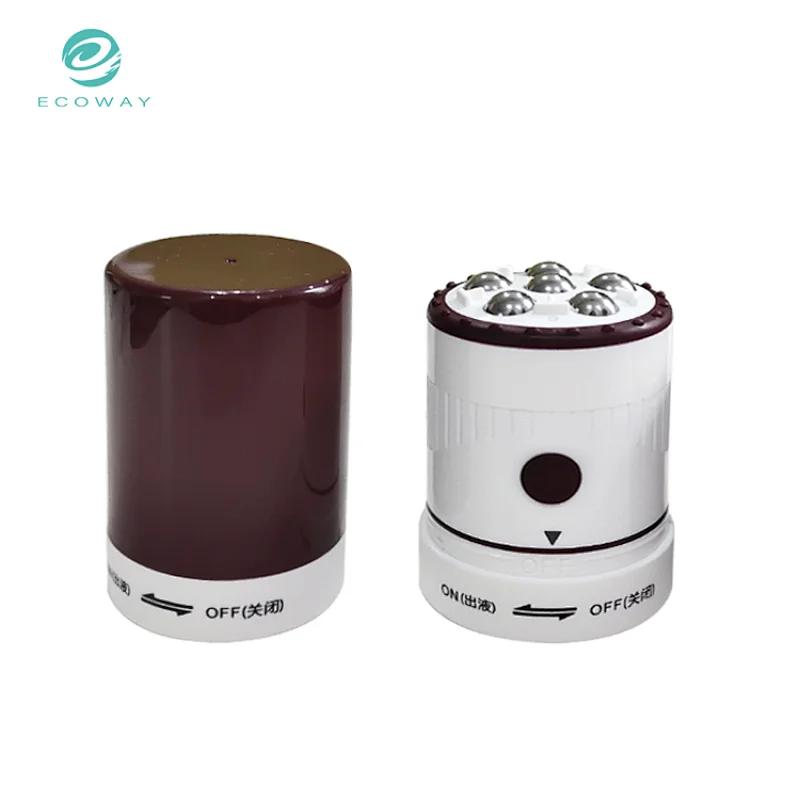 New Style Custom Empty Body Lotion Plastic Packaging Vibrating Roller Ball Tube