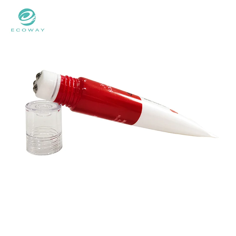 Empty Best Massage Applicator Roller Ball Tube Cosmetic Packaging For Eye Cream
