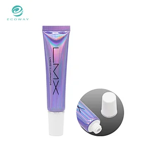Customized design soft plastic packaging empty cosmetic tube