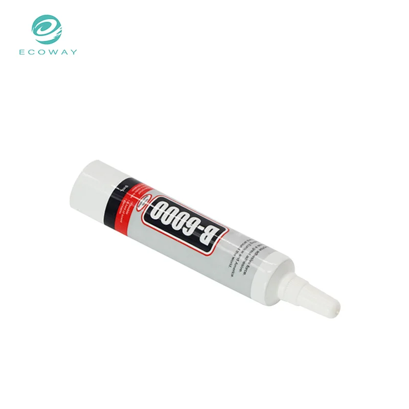 Unsealed empty aluminum plastic cosmetic tube with nozzle head long cap for glue ointment