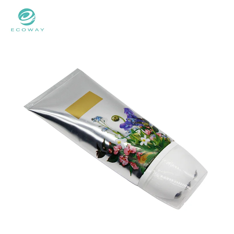 Massage cream aluminum plastic 100ml roll on applicator cosmetic tubes