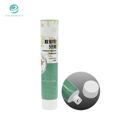 High quality wholesale empty toothpaste tube packaging