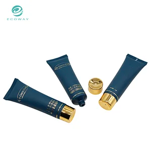 Customized eye cream cosmetic mock up container face clean mask cream packaging tube