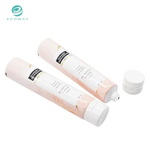 120ml cosmetic hand cream face wash aluminium plastic laminate packaging tube