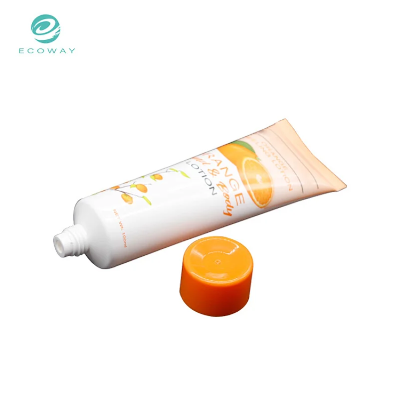 Empty Cosmetic Peeling Lotion Soft Tube 100ml