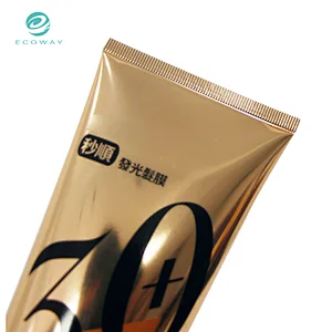 Wholesale Empty Hair Mask Squeeze Soft Tube Cosmetic Packaging