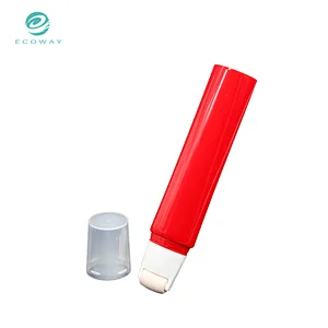 Squeeze Cosmetic Packaging Sponge Roller Plastic Tube For BB Cream