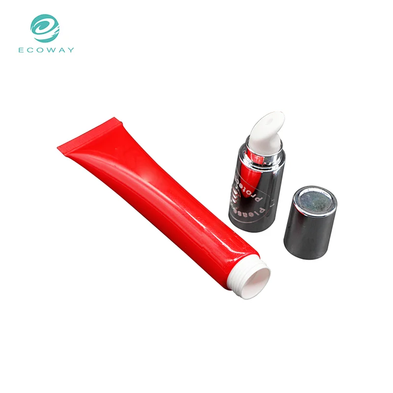 Metal micro vibration eye cream tube packaging