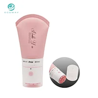 Soft silicone brush facial cleanser massage cream lotion cosmetic vibrating tube