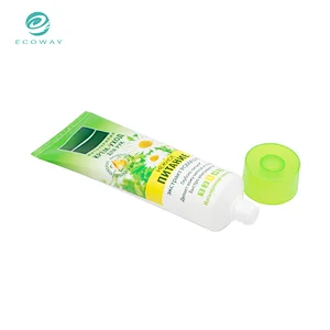 Custom printed pbl material cosmetic hand cream packaging tube laminated