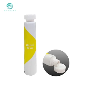 Universal round aluminium barrier laminate tube for paint
