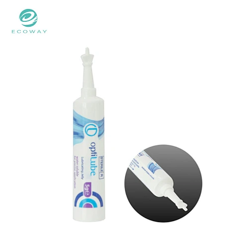 Customized twist off cap tube packaging for medical ointment gel