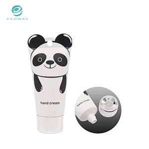 Special sealing cosmetic packaging custom hand cream tube with plating cap