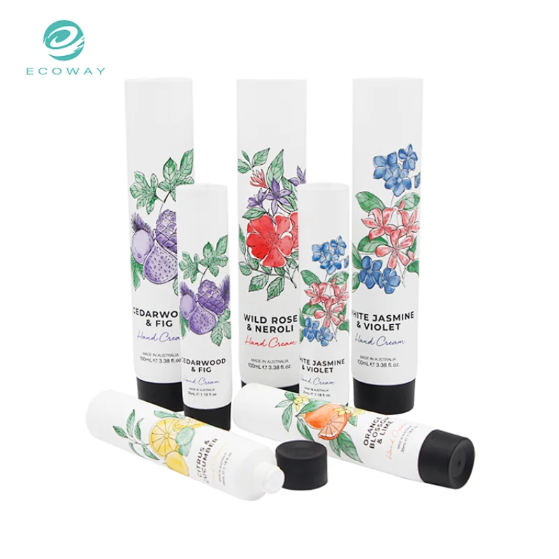 Custom printing plastic hand cream tube packaging