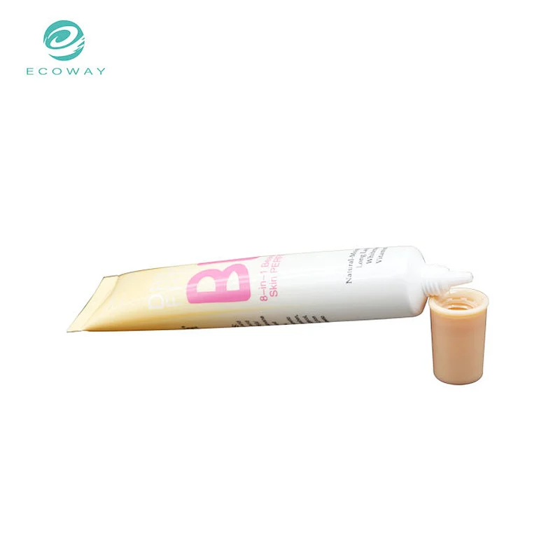 Plastic Cosmetic Tube Packaging For BB Cream