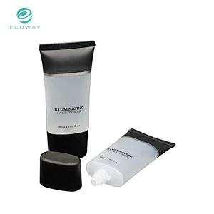 Empty transparent cosmetic makeup tube 30ml for cream