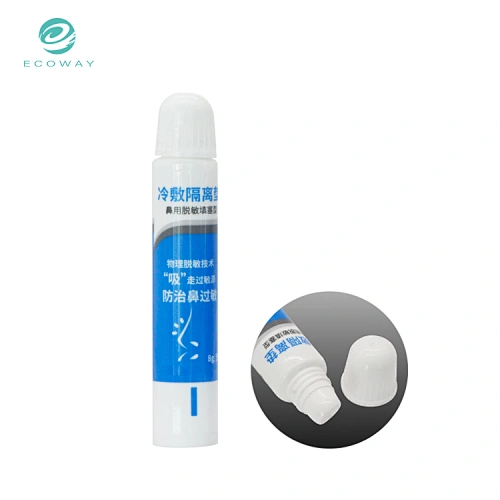 Customized Medical Ointment Gel Empty Lip Gloss Tube 8ml with Logo