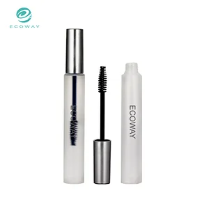 Clear Plastic Empty Mascara Packaging Tube Cosmetic Packaging Containers