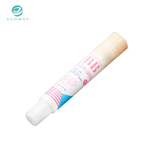 Wholesale skin whitening cream plastic tube BB cream cosmetics tube packaging