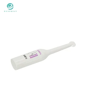 Ointment gel plastic cosmetic twist off cap tubes packaging
