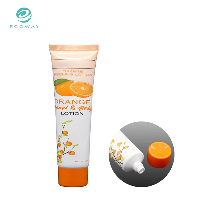 Empty Cosmetic Peeling Lotion Soft Tube 100ml
