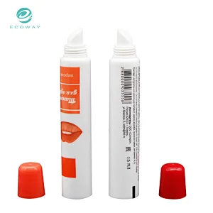 Empty Plastic Lip Gloss Soft Squeeze Tube 15ml