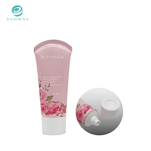 Customized sealing hand cream plastic tubes cosmetic packaging
