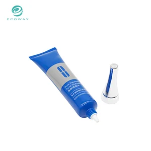 Long nozzle cap needle nose cosmetic packaging plastic soft tube