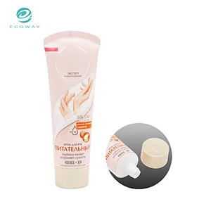 High quality printing special sealing pink soft cosmetic tube packaging laminated pbl tube