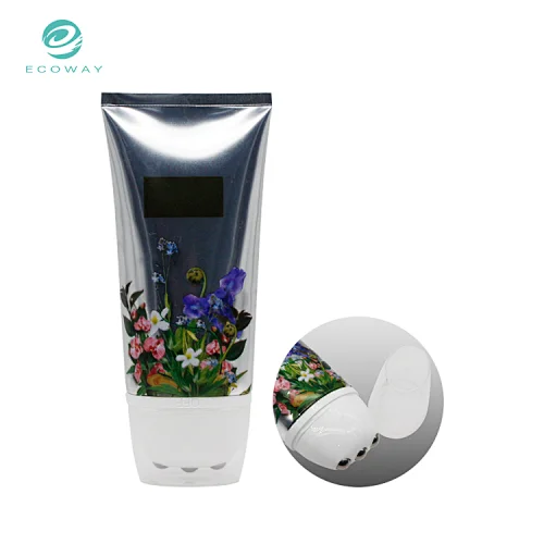 Massage cream aluminum plastic 100ml roll on applicator cosmetic tubes