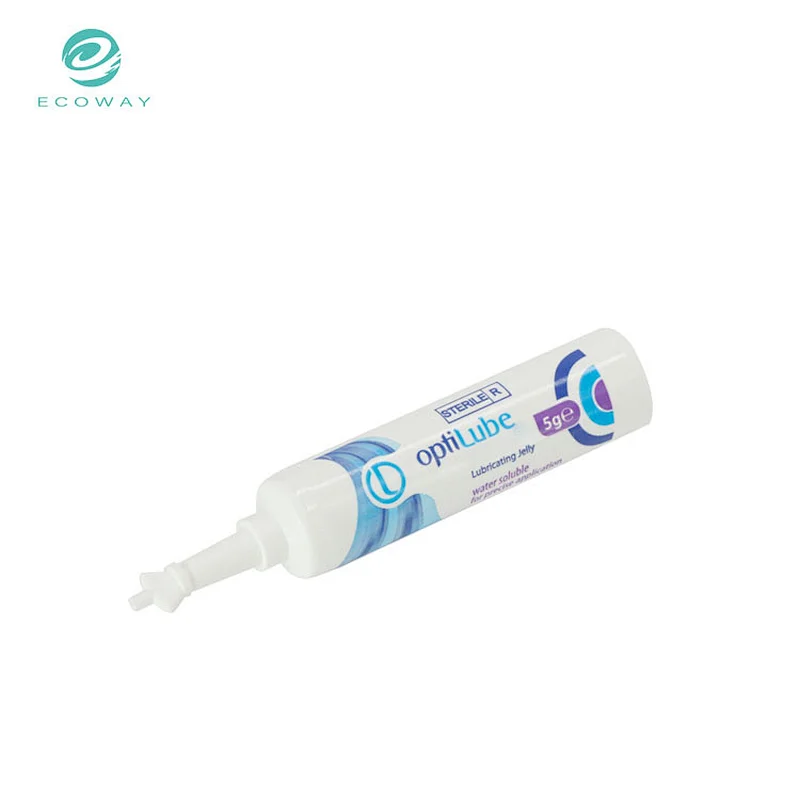 Customized twist off cap tube packaging for medical ointment gel