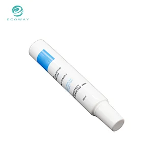 Needle nose tip empty soft 30ml cosmetic tube with screw cap