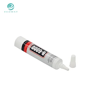 Unsealed empty aluminum plastic cosmetic tube with nozzle head long cap for glue ointment