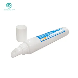 Good quality customized plastic pharmaceutical tube with lip tube nozzle