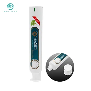 Toothpaste Tube Aluminum Plastic Sheet Customized Printing Small Empty Toothpaste Tube