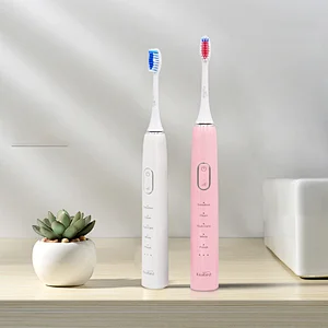 2020 Hot sales gift Waterproof IPX7 smart automatic sonic teeth cleaning and whitening soft adult electric toothbrush FDA