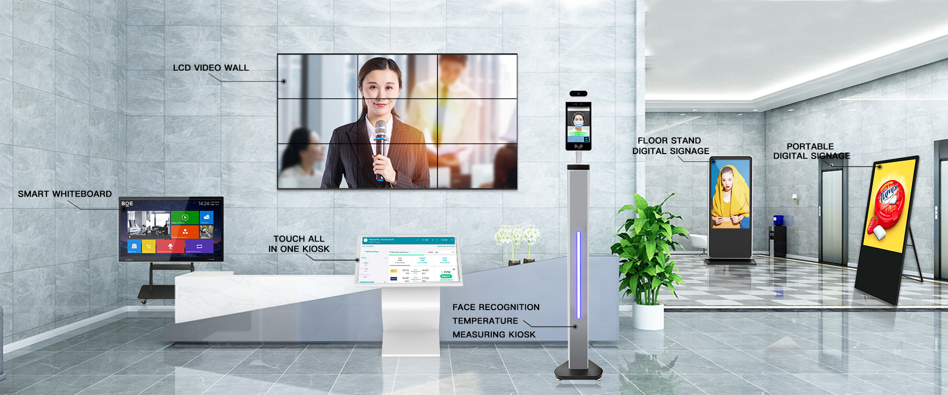 LCD Advertising Player