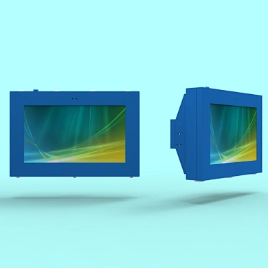 65 inch outdoor wall mounted LCD advertising display screen with high brightness outdoor advertising led display screen
